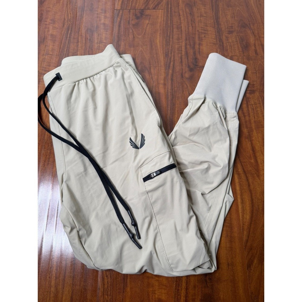ASRV Tetra-Lite Inlay Pocket High Rib Jogger Tan Sand Smoke DSG-0827 SZ S